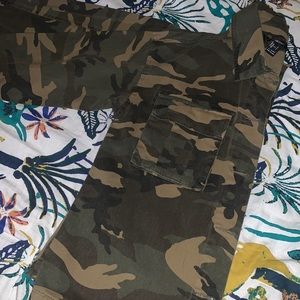 Camo Oversized Jacket F21